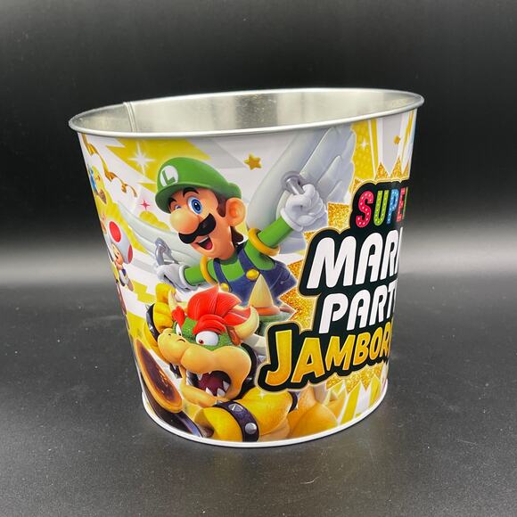 Super Mario Party Jamboree Tin Popcorn Bucket - Picture 6 of 10
